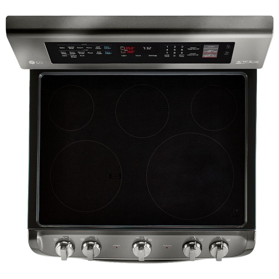 LG Appliances 7.3 cu. ft. Electric Double Oven Range with ProBake Convection™, EasyClean® and